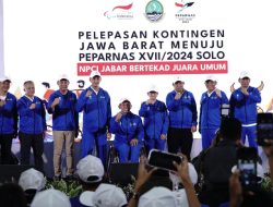 Kapolda Jabar Hadiri  Pelepasan Kontingen Peparnas VXII/2024 di Solo.