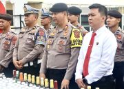 Polres Cianjur Menggelar Konferensi Pers Hasil Kegiatan Rutin Yang Ditingkatkan