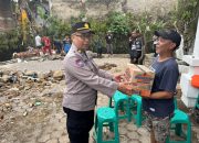 Banjir Bandang di Desa Mekarrahayu, Polisi Tunjukkan Empati