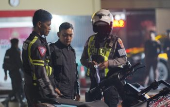 Polisi Gelar Patroli KRYD, Amankan 22 Motor Berknalpot Brong dan 1 Terduga Pengguna Narkoba