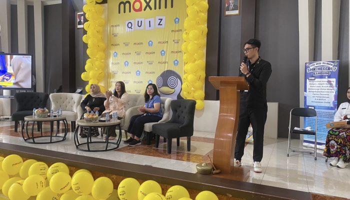 Perdana di Bandung, “Maxim Quiz” Libatkan 216 Siswa dari 40 SMK