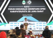 Buka Forum Komunikasi Sekretaris DPRD Kabupaten dan Kota se-Jawa Barat, Buky Wibawa Minta Peran Serta Sinergitas Sekretariat DPRD Diperkuat