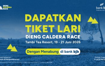 Menabung di bank bjb Bisa Dapat Kesempatan Ikut Dieng Caldera Race 2026