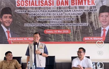 Sinergi DPR RI dan Kementerian Kehutanan Dorong Rehabilitasi Hutan di Sukabumi