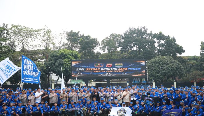 Satgas Bobotoh Polda Jabar Siap Kawal Laga Persib Agar Aman dan Kondusif