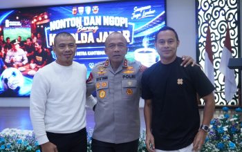 Atep dan Tantan Jadi Magnet di Acara “Nonton dan Ngopi Bareng Kapolda Jabar”
