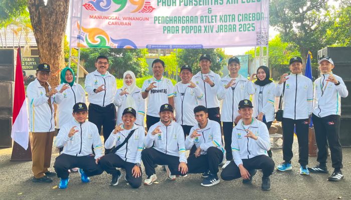 Pemkot Cirebon Beri Penghargaan Atlet dan Pelatih POPDA Jabar XIV, Sekaligus Lepas Kontingen PORSENITAS XIII 2026