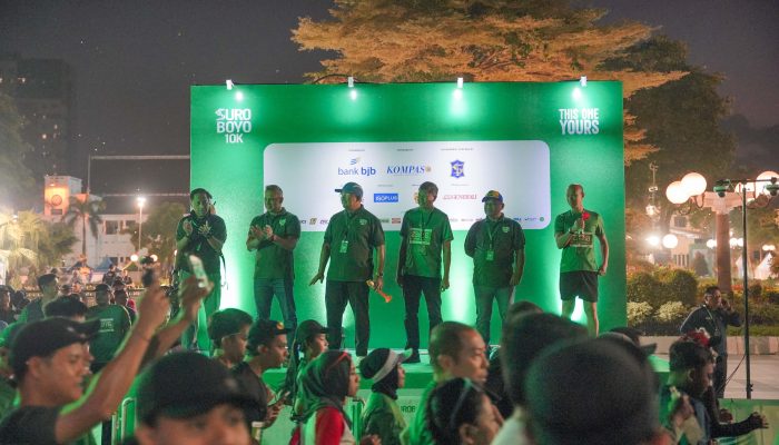 bank bjb Dorong Sport Tourism Lewat Kesuksesan Suroboyo 10K di Kota Surabaya