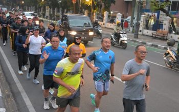 Kapolda Jabar Ajak Personel Jaga Kebugaran Melalui Lari Bersama
