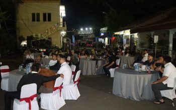 Wakapolda Jabar Nobar Piala Dunia Bersama Warga dan Insan Pers, Semarak Hari Bhayangkara ke-80