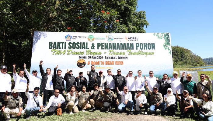 Ketua DPRD Jabar Apresiasi Penanaman 500 Pohon pada Rakernas ADPSI di Bedugul Bali