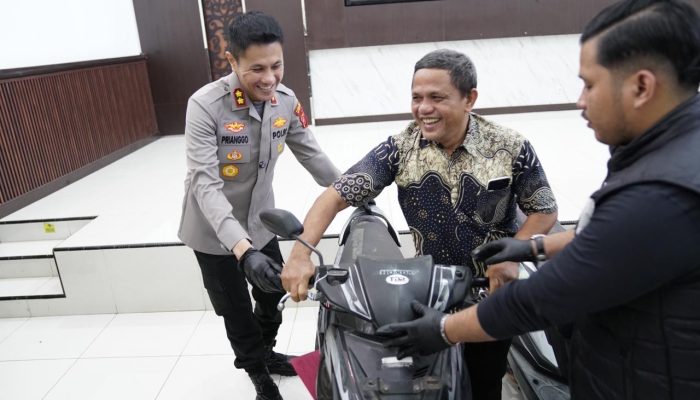 Respon Cepat Polisi, Motor Warga Indramayu yang Dicuri Berhasil Dikembalikan