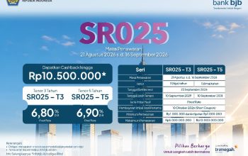 Bank bjb Tawarkan SR025, Investasi Mulai Rp1 Juta dengan Imbal Hasil hingga 6,90 Persen