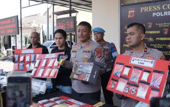 Polres Cimahi Ungkap 80 Kasus Narkoba, 91 Tersangka Ditangkap dan Barang Bukti Rp4,1 Miliar