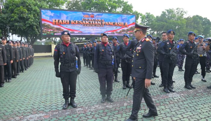 Kapolda Jabar Pimpin Upacara Hari Kesaktian Pancasila 2026
