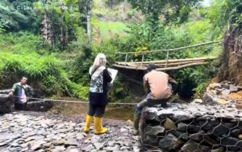 BPDAS Citarum Ciliwung Pantau Dam Penahan dan Gully Plug di Kawasan Hulu Cianjur