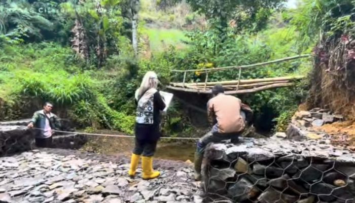 BPDAS Citarum Ciliwung Pantau Dam Penahan dan Gully Plug di Kawasan Hulu Cianjur