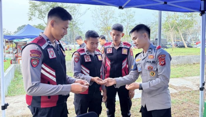 Polda Jabar Periksa Kesehatan Personel Operasi Antik Lodaya